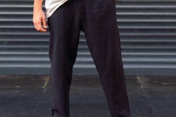 erkek-oversize-siyah-keten-pantolon